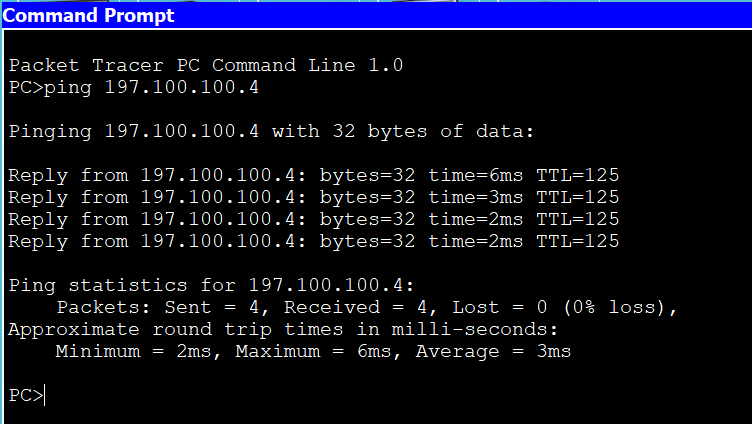 OSPF Multi Area Configuration on 4 Routers